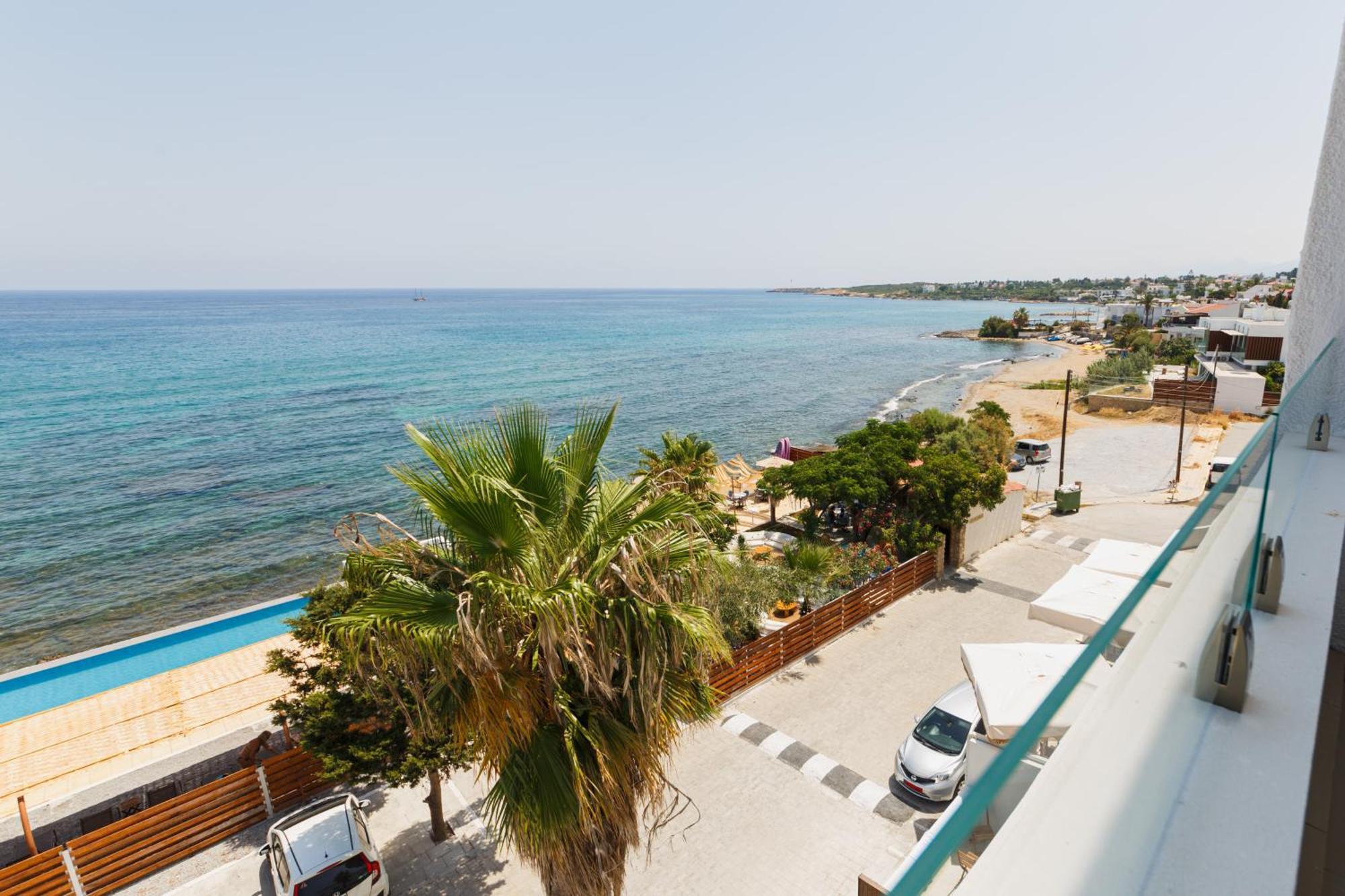 Hotel Azure Bay Ayvaryara Exterior foto