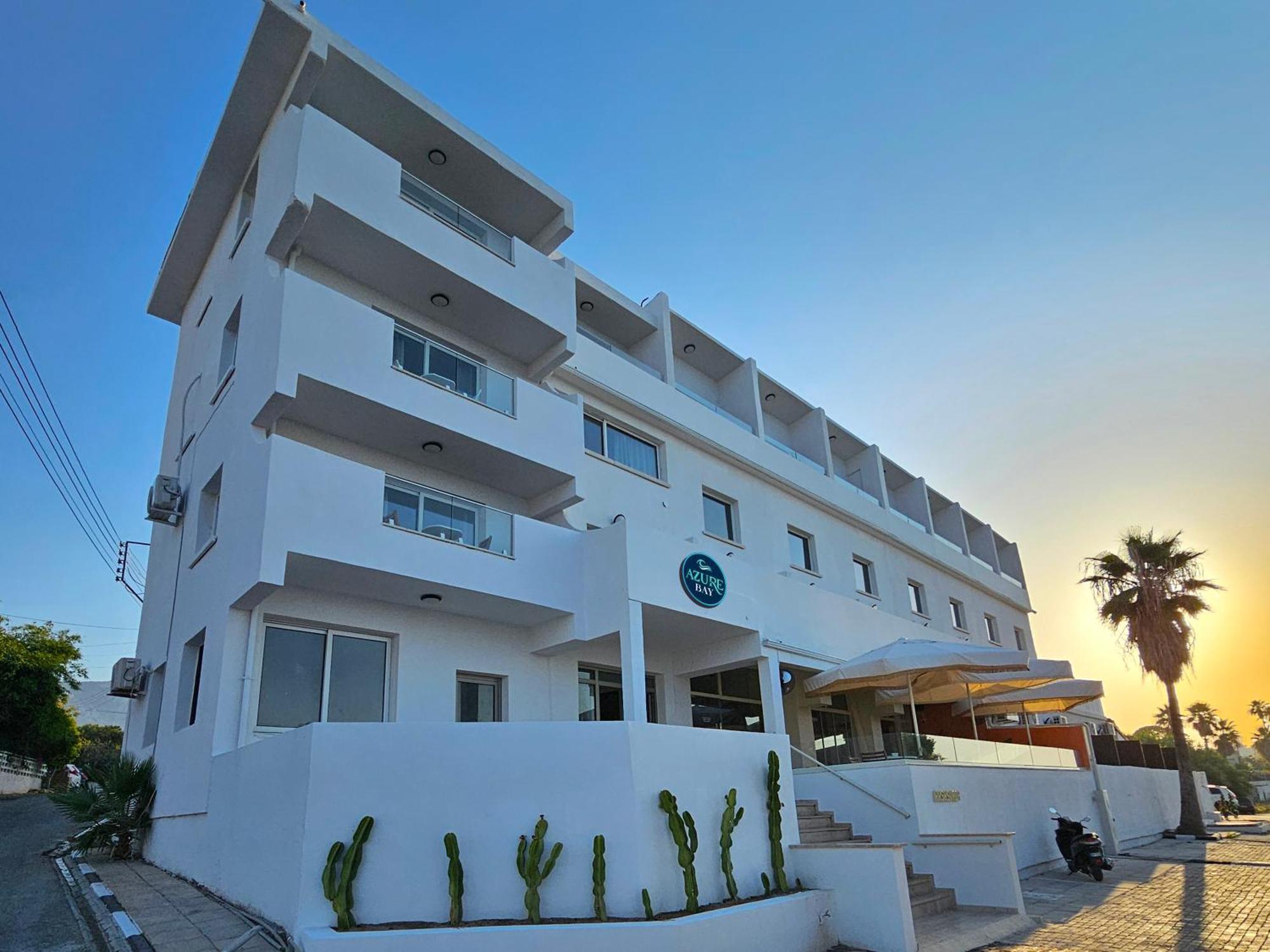 Hotel Azure Bay Ayvaryara Exterior foto